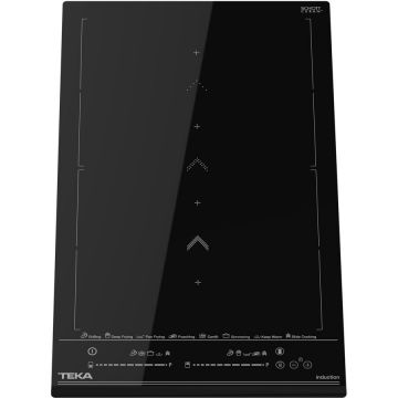 TEKA Plita incorporabila Teka IZS 34700, Inductie, 2 zone de gatit, Slide Cooking, Control Touch, Timer, 30 cm, Negru