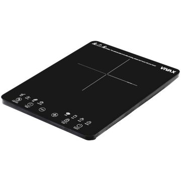 VIVAX Plita inductie portabila Vivax HPI-2000TP, 2000 W, 1 zona, Negru