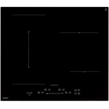Akpo Plita electrica AKPO PIA 30 6800, 2 zone inductive, compacta, Neagra