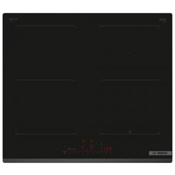 BOSCH Plita cu inductie, BOSCH, PVQ631HC1E Serie 6, 4 zone de gatit, DirectSelect, PerfectFry, ReStart, QuickStart, 60cm, Negru