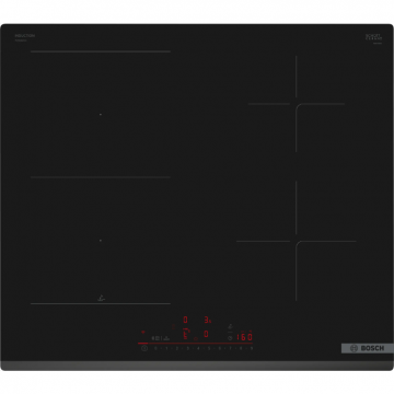 BOSCH Plita cu inductie incorporabila Bosch PVS63KHC1Z, 4 zone de gatit, 60 cm, panou tactil, Neagra