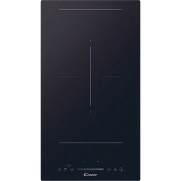 CANDY Plita cu inductie incorporabila Candy CTP32SC/E1, 28,8 cm, 2 zone de gatit, Touch control, Neagra