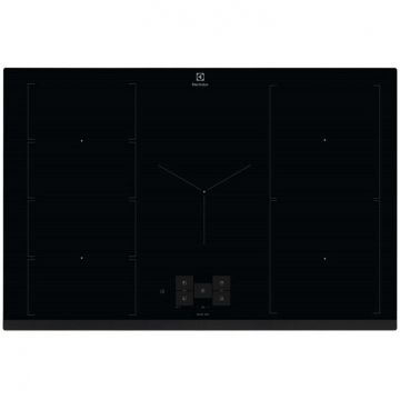 Electrolux Plita incorporabila Electrolux EIS8959, Inductie, 5 zone de gatit, Gatire asistata SensePro, Ecran TFT, Control touch, Booster (5 zone), Conectivitate hota, Conectivitate Wi-Fi, Timer electronic, Oprire automata, Functie punte, Negru