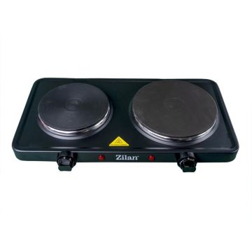 Plita Electrica, Termostat Reglabil, Putere 2500W, Negru